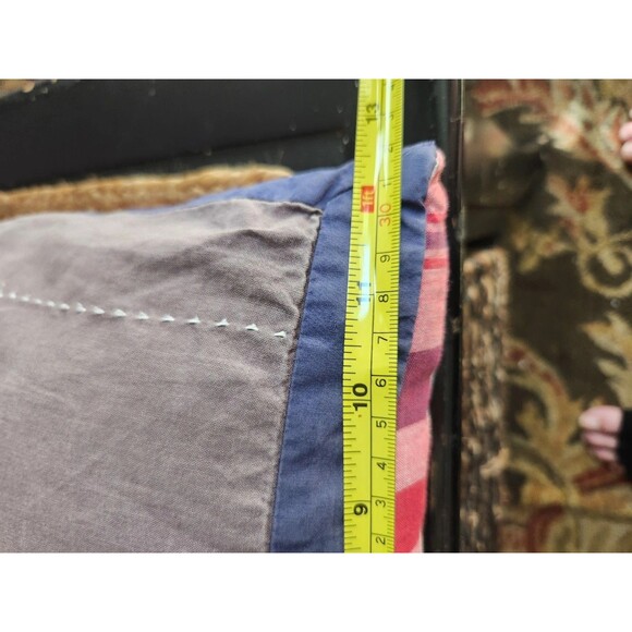 Pottery Barn Kids Grat Charlie Lumbar Pillow Sham & Insert Red Truck & Trailers - Picture 6 of 6